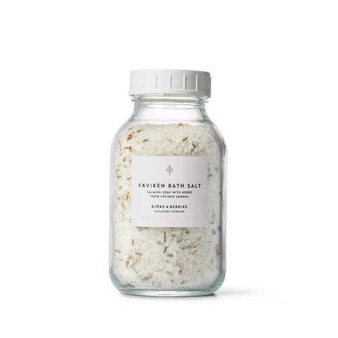 Björk & Berries Faviken Bath Salt WHITE LABEL (630g)