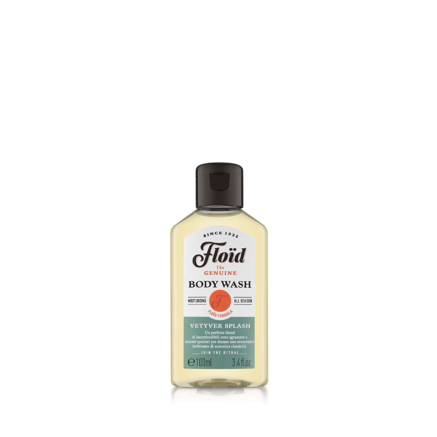 Floid Travel Body Wash VETYVER SPLASH (100ml)