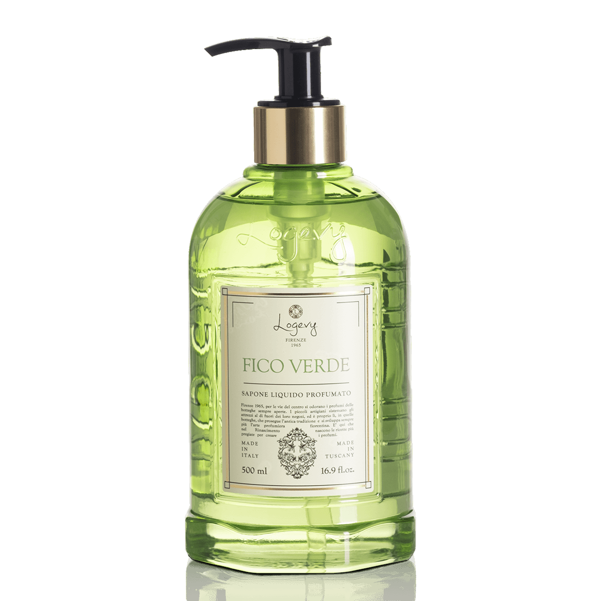 LOGEVY Liquid Soap FICO VERDE - Green Fig (500ml)