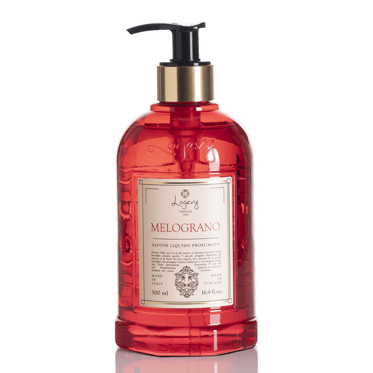 LOGEVY Liquid Soap MELOGRANO - Pomegranate  (500ml)