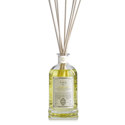 LOGEVY Room Diffuser AGRUMI SPEZIATI - Spiced Citrus SMALL (100ml)