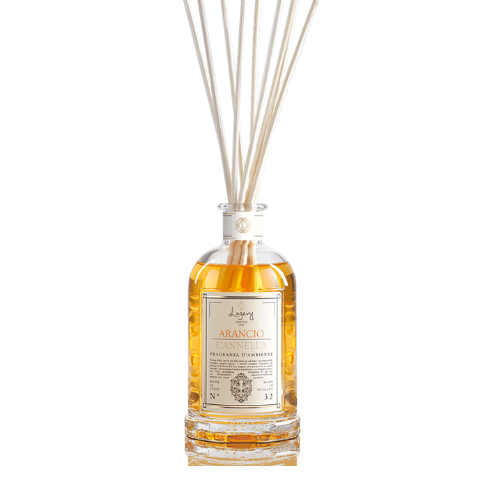 LOGEVY Room Diffuser ARANCIO CANNELLA - Cinnamon Orange SMALL (100ml)