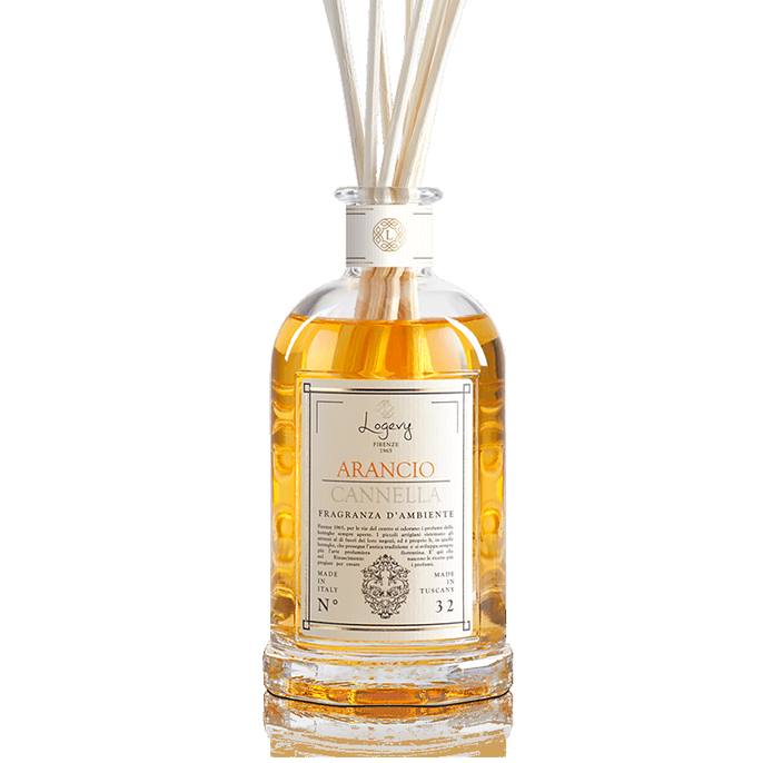 LOGEVY Room Diffuser ARANCIO CANNELLA - Cinnamon Orange LARGE (500ml)