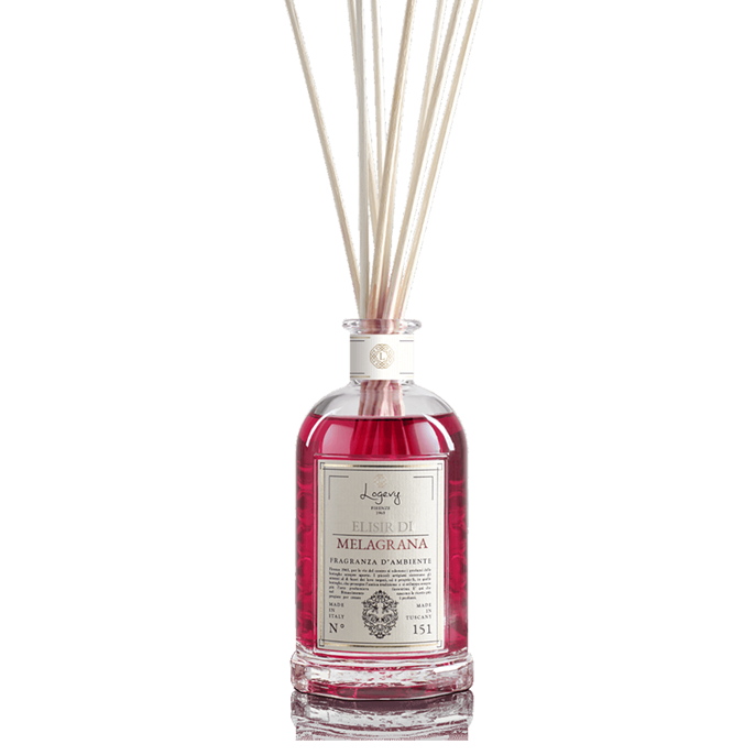 LOGEVY Room Diffuser ELISIR DI MELAGRANA - Pomegranate Elixir SMALL (100ml)