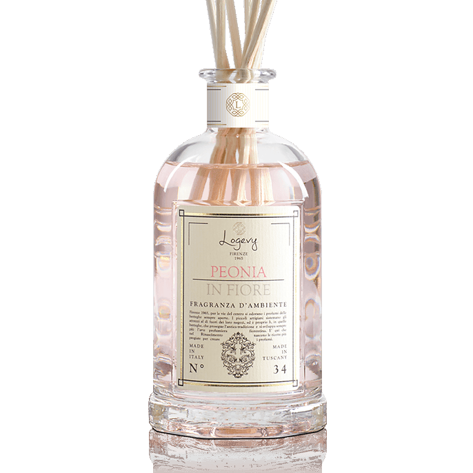 LOGEVY Room Diffuser PEONIA IN FIORE - Peony in Bloom X LARGE (1ltr)