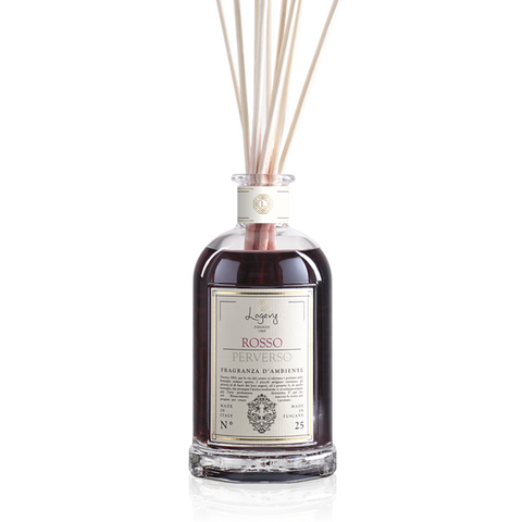 LOGEVY Room Diffuser ROSSO PERVERSO - Perverse Red MEDIUM (250ml)