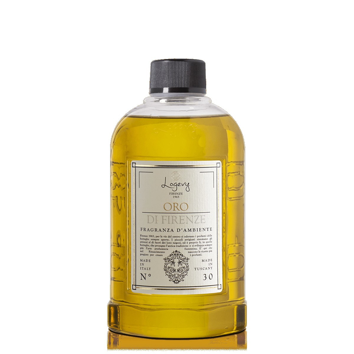 LOGEVY Room Diffuser Refill Bottle ORO DI FIRENZE - Florentine Gold (500ml)