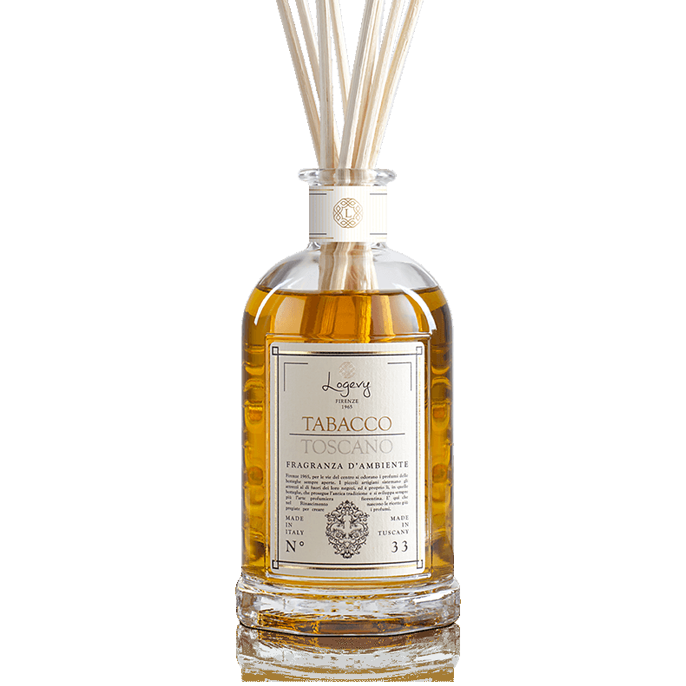 LOGEVY Room Diffuser TABACCO TOSCANO - Tuscan Tobacco LARGE (500ml)