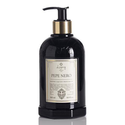 LOGEVY Liquid Soap PEPE NERO - Black Pepper (500ml)